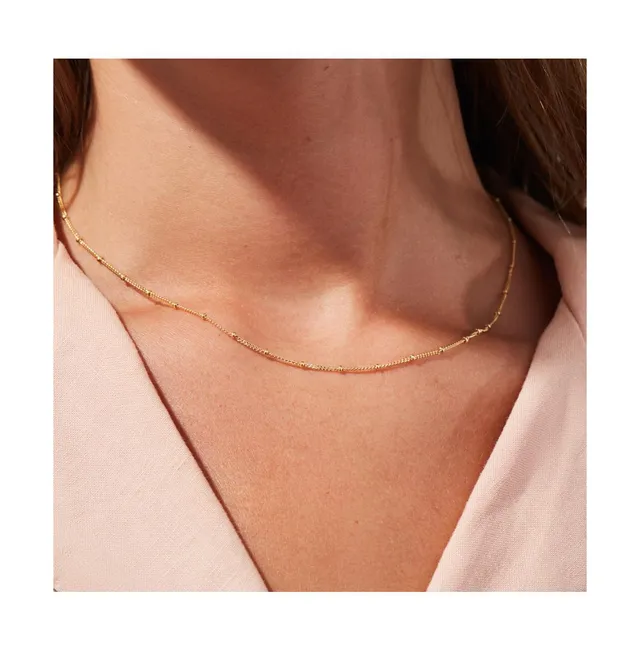 Small Ball Chain Necklace - Ana Gold, Ana Luisa
