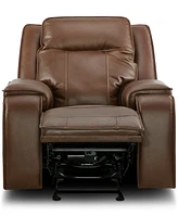 Closeout! Hansley 39" Zero Gravity Leather Power Recliner, Created for Macy's
