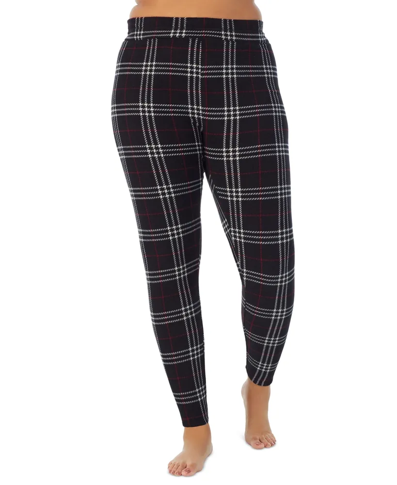 Cuddl Duds Women's Stretch Thermal Mid-Rise Leggings