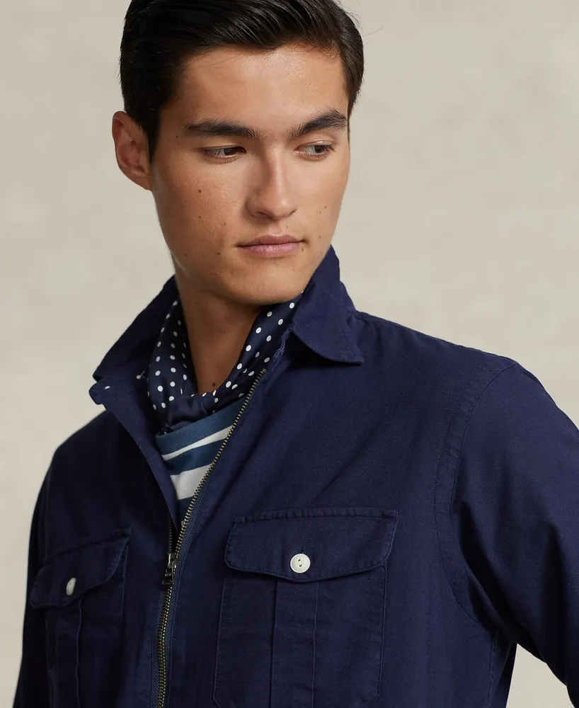 Polo Ralph Lauren Men's Garment-Dyed Oxford Overshirt
