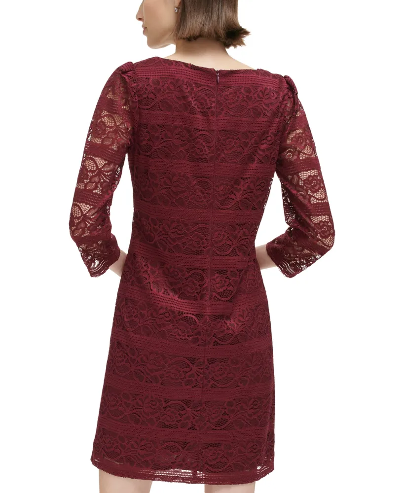 Jessica Howard 3/4 Sleeve Sheath Dress