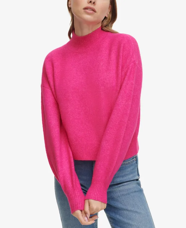 Calvin Klein Womens Open Stitch Pullover Sweater, Pink, Medium : Buy Online  at Best Price in KSA - Souq is now : Fashion