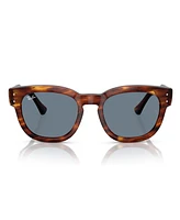 Ray-Ban Unisex Mega Hawkeye Low Bridge Fit Sunglasses RB0298SF