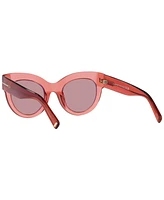 Tom Ford Women's Lucilla Sunglasses, Mirror Gradient TR001699