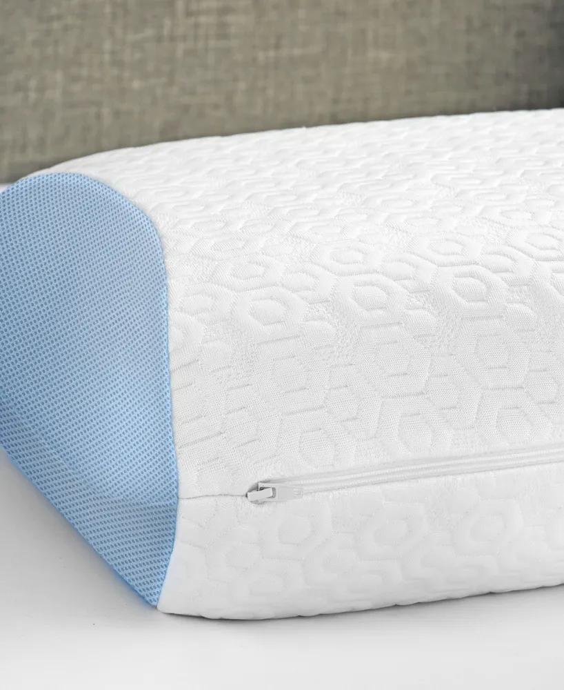 BodiPEDIC Supreme Cool Aerofusion Memory Foam Bed Pillow, Jumbo