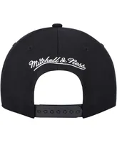 Men's Mitchell & Ness Black Washington Wizards Mvp Team Script 2.0 Stretch Snapback Hat