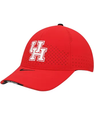 Big Boys and Girls Nike Red Houston Cougars 2023 Sideline Legacy91 Adjustable Hat