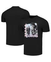 Men's Black Hall & Oates Rockin Out '80s Shapes T-shirt