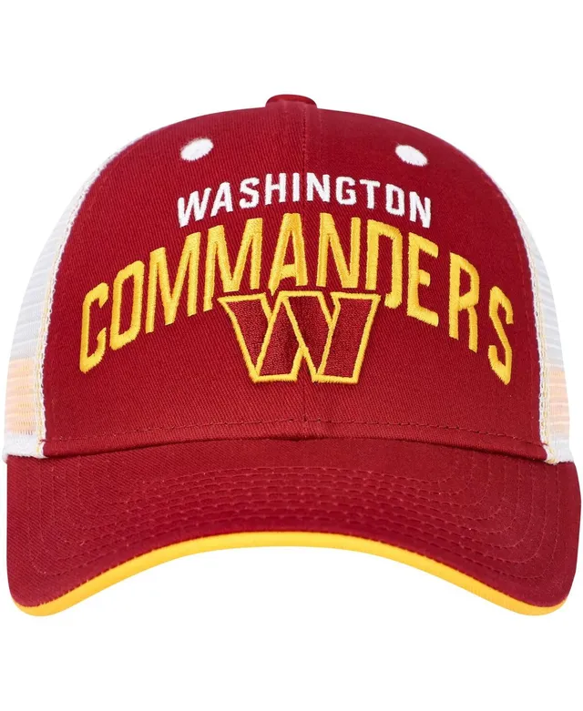 Youth '47 Burgundy Washington Commanders Levee MVP Trucker