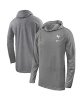 Men's Nike Heather Gray Air Force Falcons Rivalry Pullover Long Sleeve Hoodie T-shirt