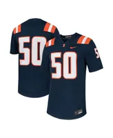 Men's Nike #50 Navy Illinois Fighting Illini Untouchable Football Replica Jersey