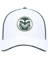 Men's Colosseum White Colorado State Rams Take Your Time Snapback Hat