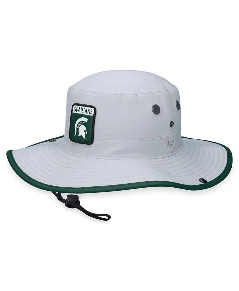 Men's Top of the World Gray Michigan State Spartans Steady Bucket Hat