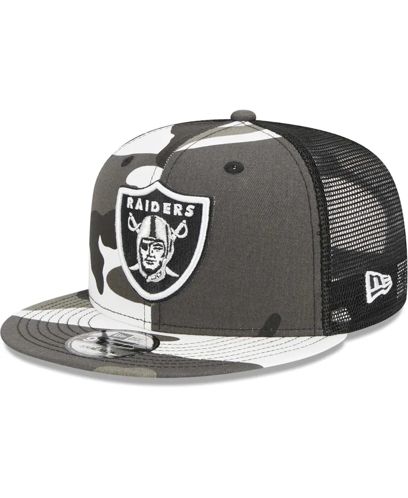 Las Vegas Raiders New Era Classic Trucker 9FIFTY Snapback Hat - Black