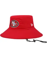 Men's New Era Scarlet San Francisco 49ers Main Bucket Hat