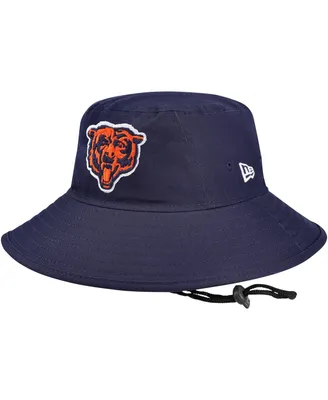 Men's New Era Navy Chicago Bears Main Bucket Hat