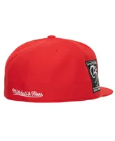 Men's Mitchell & Ness Red, Chicago White Sox Bases Loaded Fitted Hat