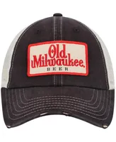 Men's American Needle Stone, Blue Old Milwaukee Orville Snapback Hat