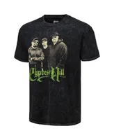 Men's Black 50th Anniversary of Hip Hop Cypress Hill Washed Graphic T-shirt