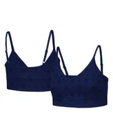 Women's Terez Navy New York Yankees Active Bra