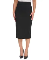 Tommy Hilfiger Women's Ponte Pencil Midi Skirt