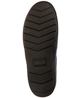 Isotoner Men's Microsuede Hoodback Slipper
