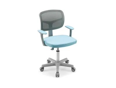 Slickblue Adjustable Desk Chair with Auto Brake Casters for Kids