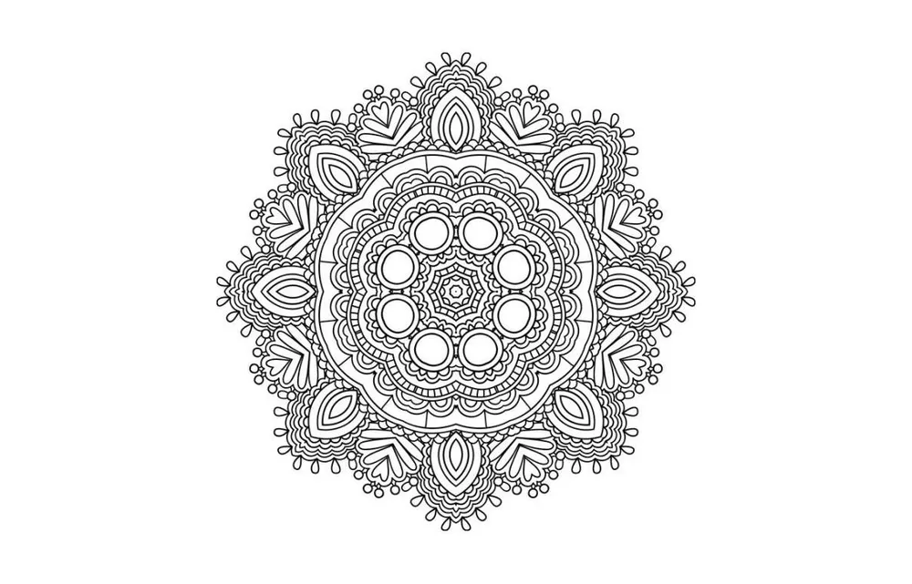 Mandala Meditation Coloring Book by Union Square & Co.