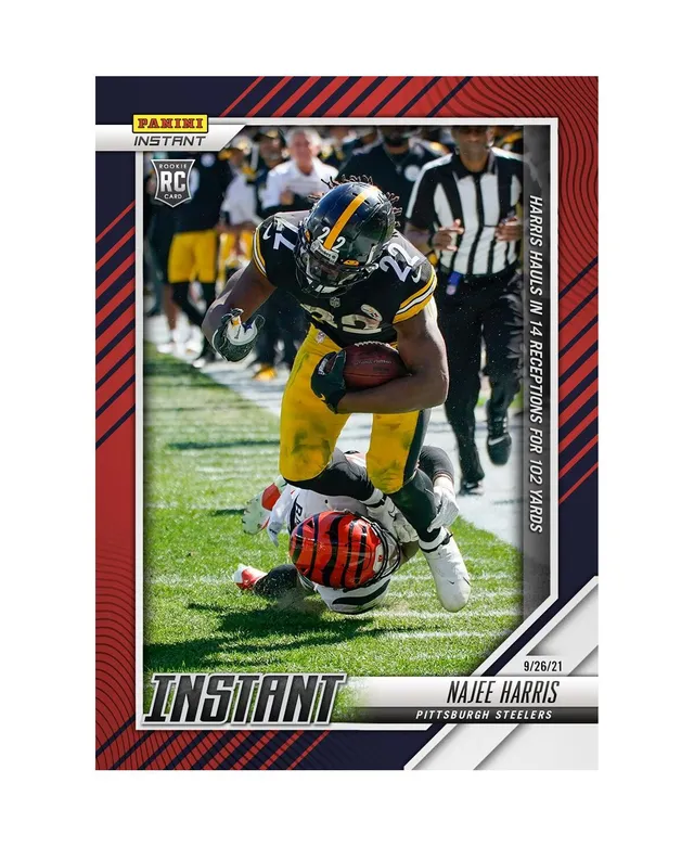 Najee Harris Pittsburgh Steelers Fanatics Exclusive Parallel Panini Instant  NFL Week 5 First 100-Yard Game