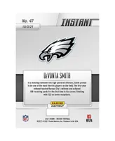 DeVonta Smith Philadelphia Eagles Parallel Panini America Instant Nfl Week 4 Hits Century Mark Single Rookie Trading Card - Limited Edition of 99