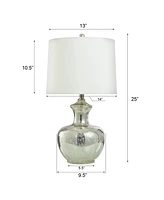 StyleCraft Mercury Glass Table Lamp