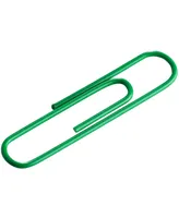 Jam Paper Colorful Jumbo Paper Clips - Large 2" - Paperclips - 75 Per Pack