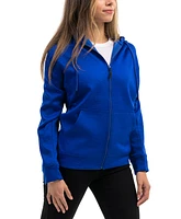 Mio Marino Women's Premium Zip-Up Hoodie with Smooth Matte Finish & Cozy Fleece Inner Lining Sweater Hood