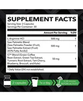 Havasu Nutrition L-Arginine + Saw Palmetto Capsules, Havasu Nutrition, 60ct