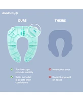 Jool Baby Folding Travel Potty Training Seat for Toddlers, Fits Round & Oval Toilets, Non-Slip Suction Cups, Includes Free Bag