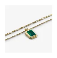 Ana Luisa Layered Necklace Set - Temple Green