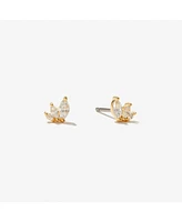 Ana Luisa Gold Stud Earrings - Kennedy