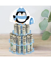 Big Dot of Happiness Winter Penguins - Diy Holiday and Christmas Party Money Holder Gift - Cash Cake