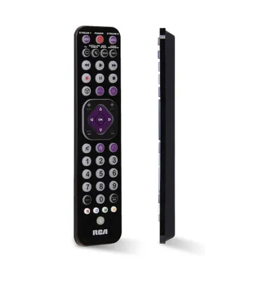 Universal Remote Control Rechargeable - Black