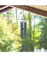 43" Long Metallic Gray Traditional Tuned Wind Chime