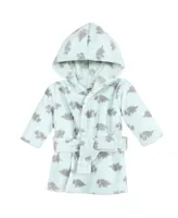 Hudson Baby Baby h Animal Face Bathrobe, Triceratops, 0-9 Months