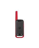 Motofrs Motorola Solutions T210TP 20 mi. Two-Way Radio Black/Red 3-Pack