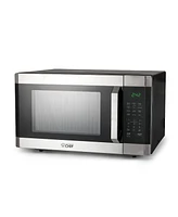 Commercial Chef 1.6 Cu. Ft. Counter Top Microwave,Stainless Steel