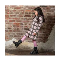 Imoga Collection Little Girls / D FW23 Aster Fancy Yarn Long Cardigan