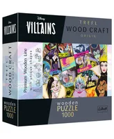 Trefl Disney Villains 1000 Piece Woodcraft Puzzle