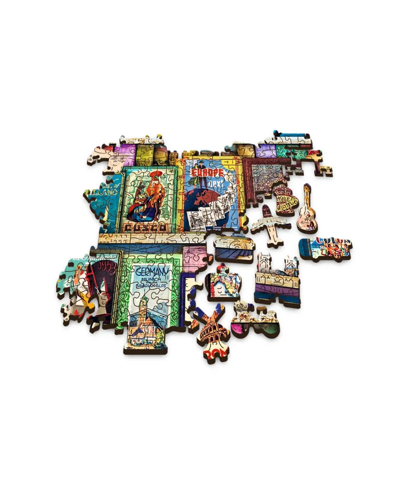 Educa (17102) - World Travel Guides - 1000 pieces puzzle