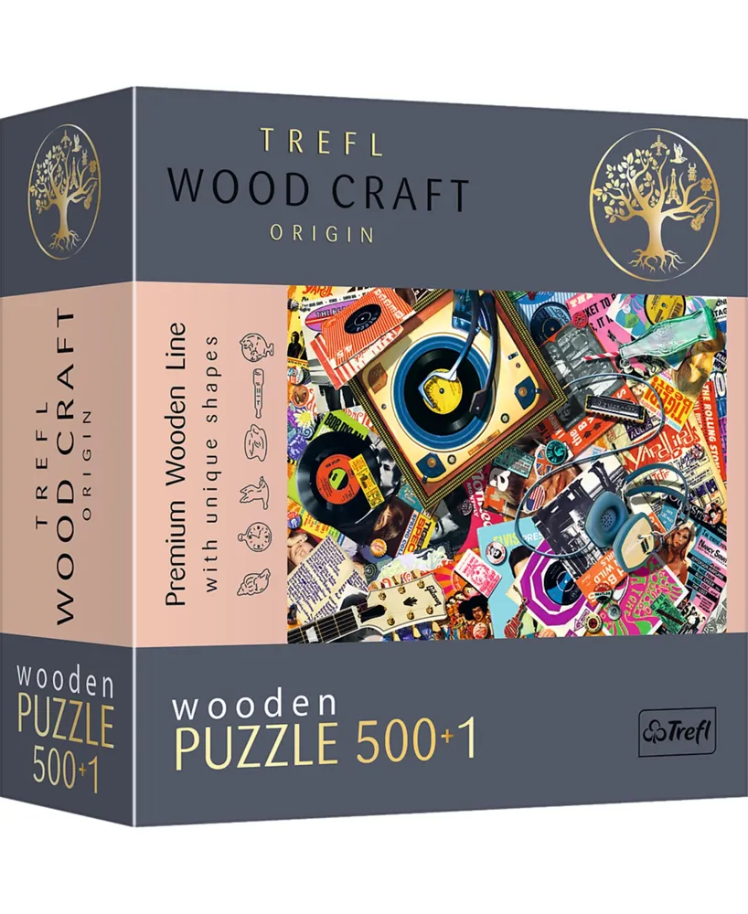 Trefl Wood Craft 500 Plus 1 Wooden Puzzle - in The World of Music