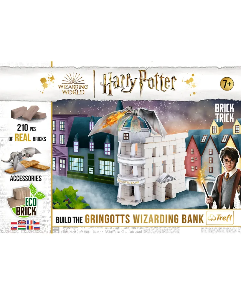 Trefl Harry Potter Brick Tricks Gringotts Wizarding Bank, 210 Piece