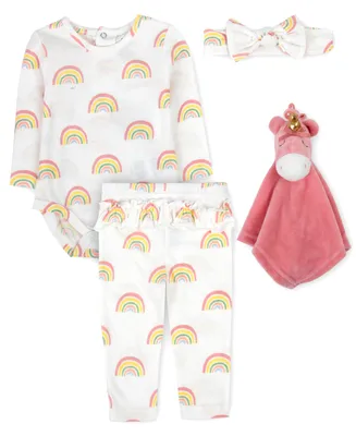 Baby Essentials Girls Layette with Lovey Set