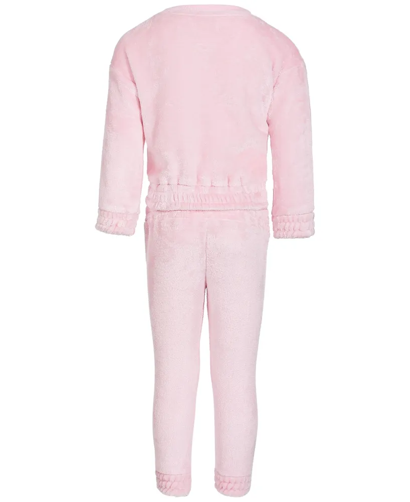 Colette Lilly Toddler Girls Cozy Sweatshirt & Jogger Pants Set